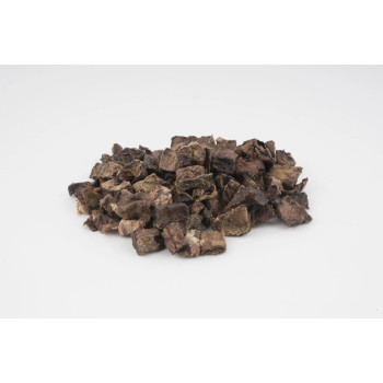 Nubes de ternera, pulmón en daditos deshidratado