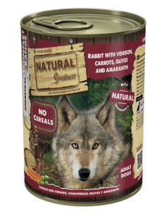 Natural Greatness Conejo con Venado, Zanahorias,...