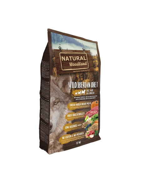 Natural Woodland Wild Iberian Diet con jabalí y cerdo iberico