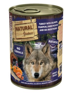 Natural Greatness Pavo y Salmón con Calabaza, Boniato y...