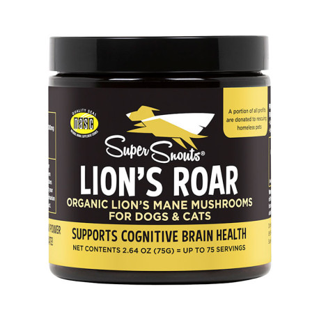 Lion's Roar mascotas senior (deterioro cognitivo) y problemas digestivos