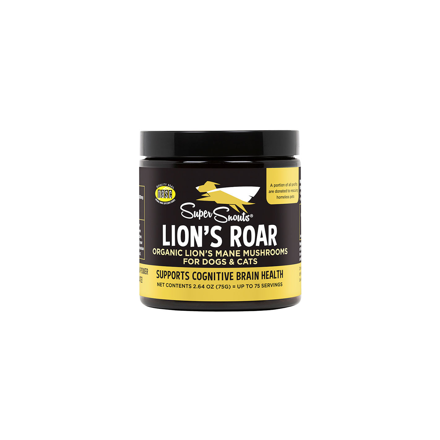 Lion's Roar mascotas senior (deterioro cognitivo) y problemas digestivos