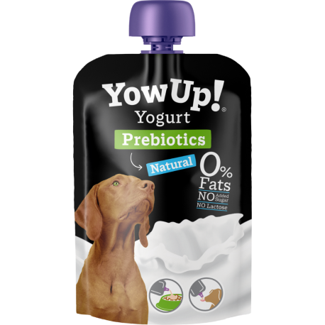 Yow Up! Yogurt natural para perros con prebióticos