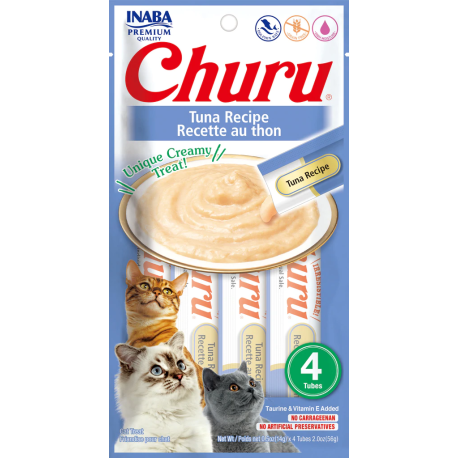 Churu Purée Receta de atún snack para gatos