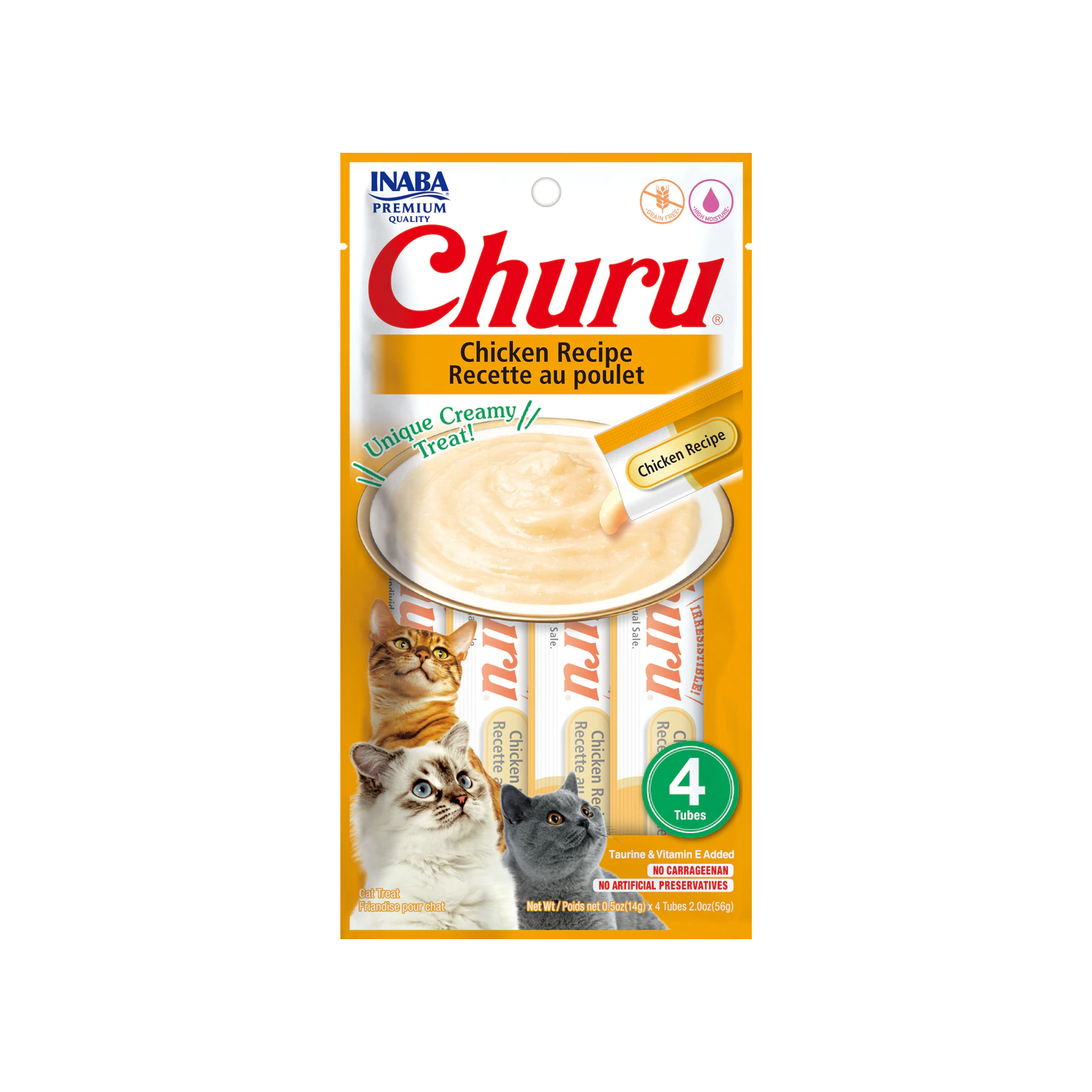 Churu Purée Receta Pollo snack para gatos