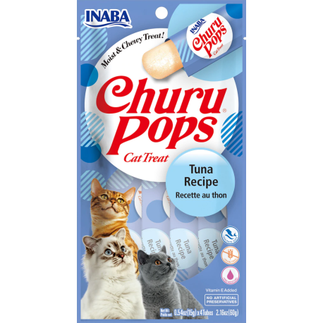 Churu Pops Receta de atún snack para gatos