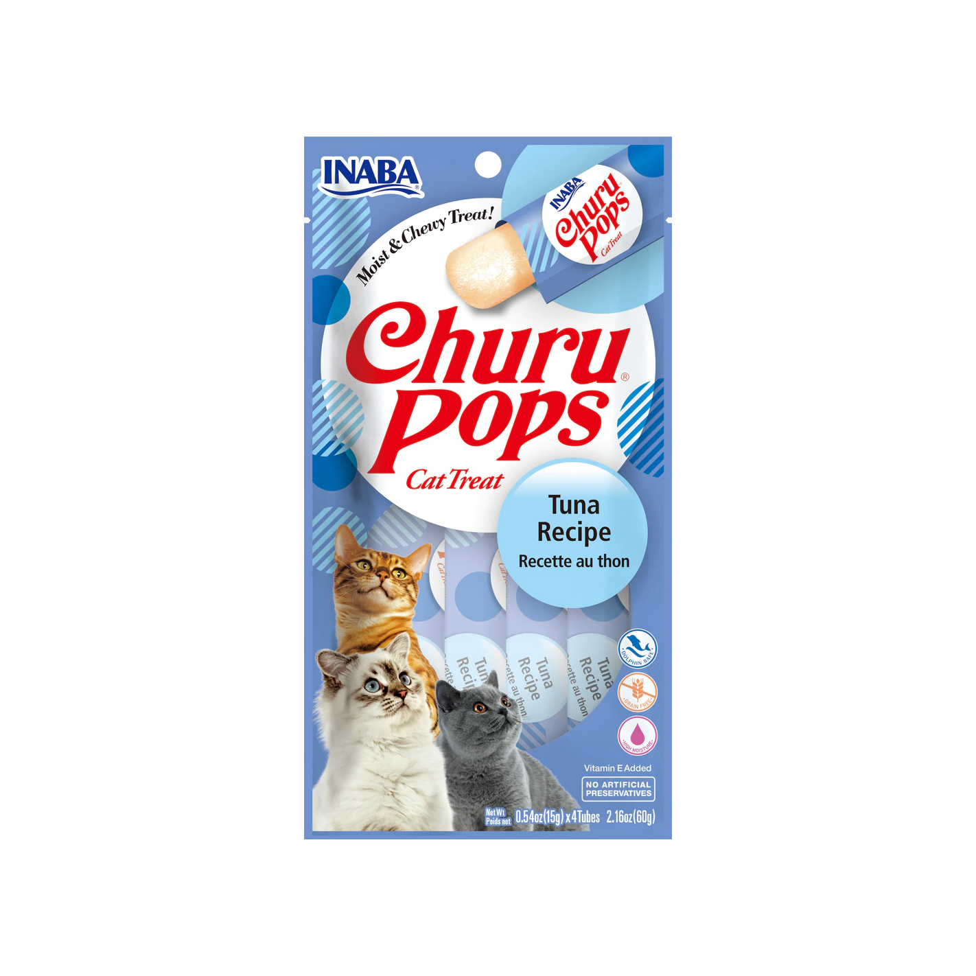 Churu Pops Receta de atún snack para gatos