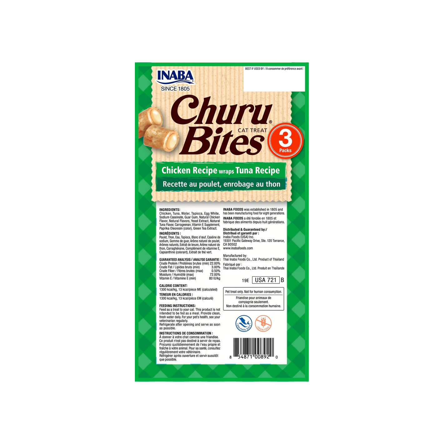 Churu Bites Atún snack para gatos