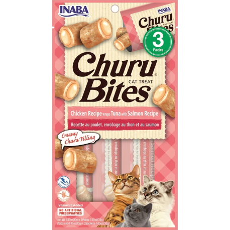 Churu Bites Atún y salmón snack para gatos