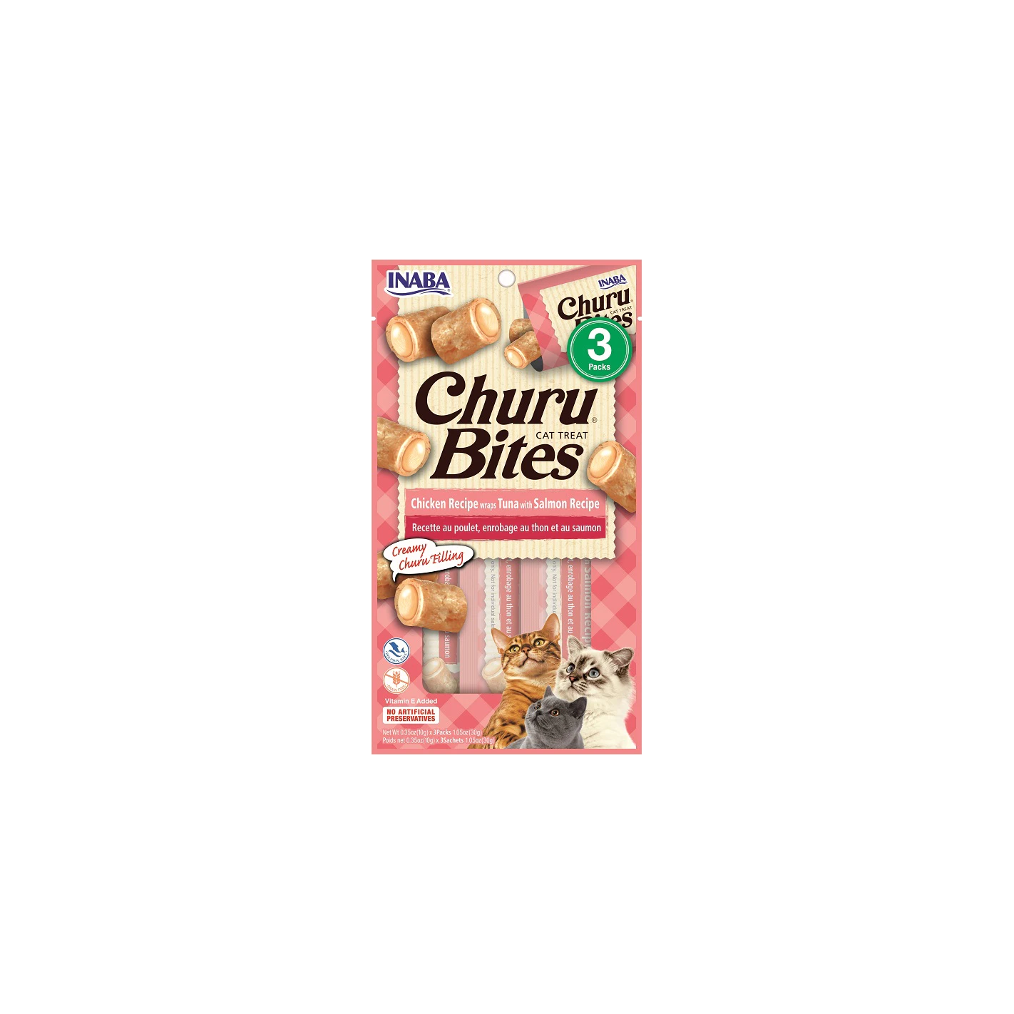 Churu Bites Atún y salmón snack para gatos