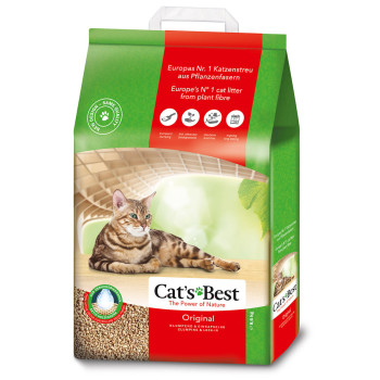 Cat's Best Original lecho ecológico y aglomerante para gatos 2