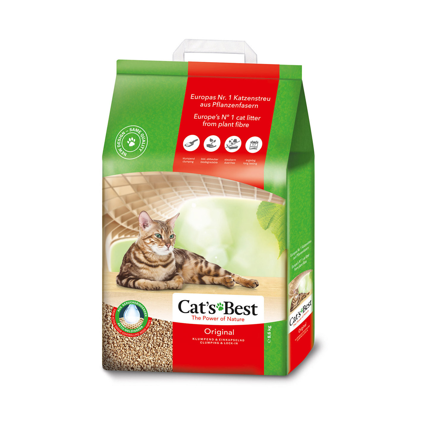 Cat's Best Original lecho ecológico y aglomerante para gatos