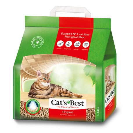 Cat's Best Original lecho ecológico y aglomerante para gatos