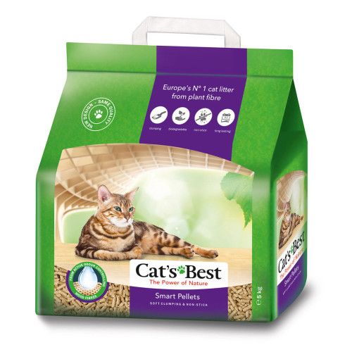 Cat's Best Smart Pellets lecho ecológico y aglomerante para gatos