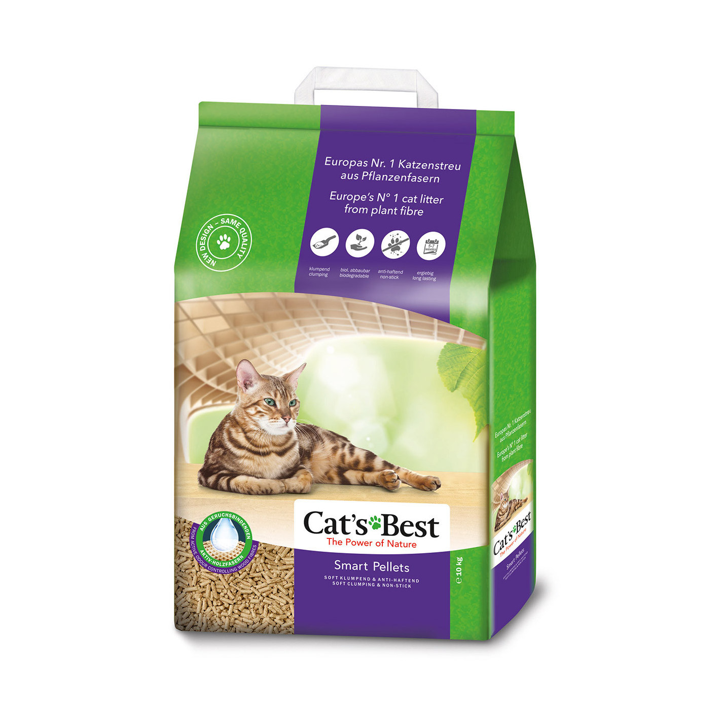 Cat's Best Smart Pellets lecho ecológico y aglomerante para gatos