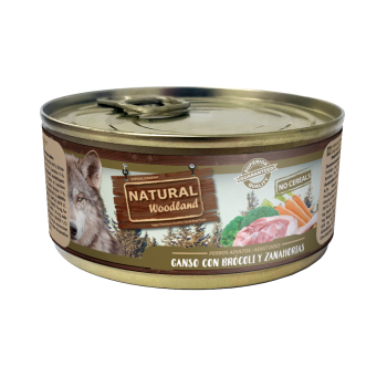 Natural Woodland Ganso con brócoli y zanahorias 170 ó 400 gr 2
