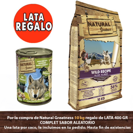Natural Greatness Salvaje Receta Wild...
