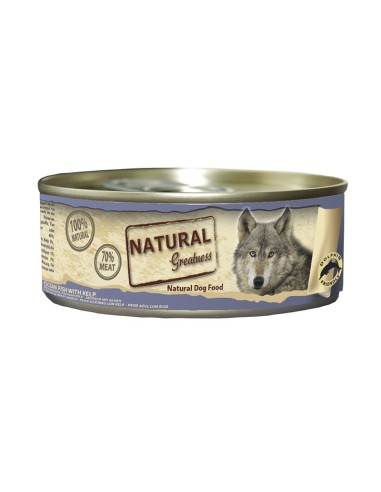 Natural Greatness Pescado de mar con alga kelp 156 Gr